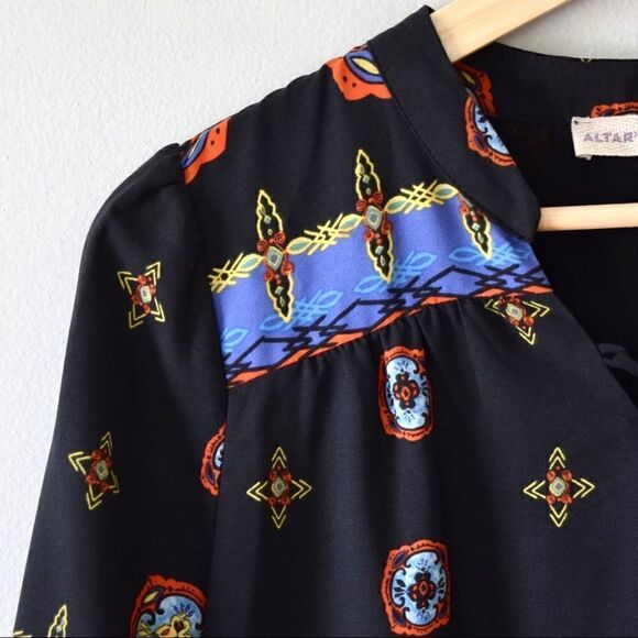 ALTAR’D STATE Tunic Dress, Black, Size Small - Picture 2 of 9